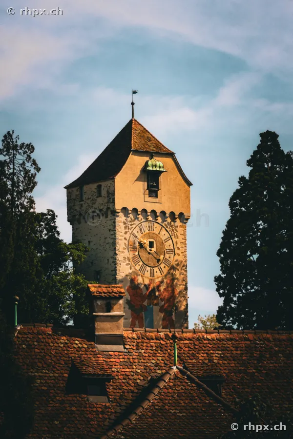 Zytturm Uhr- und Wehrturm an der Museggmauer in Luzern
