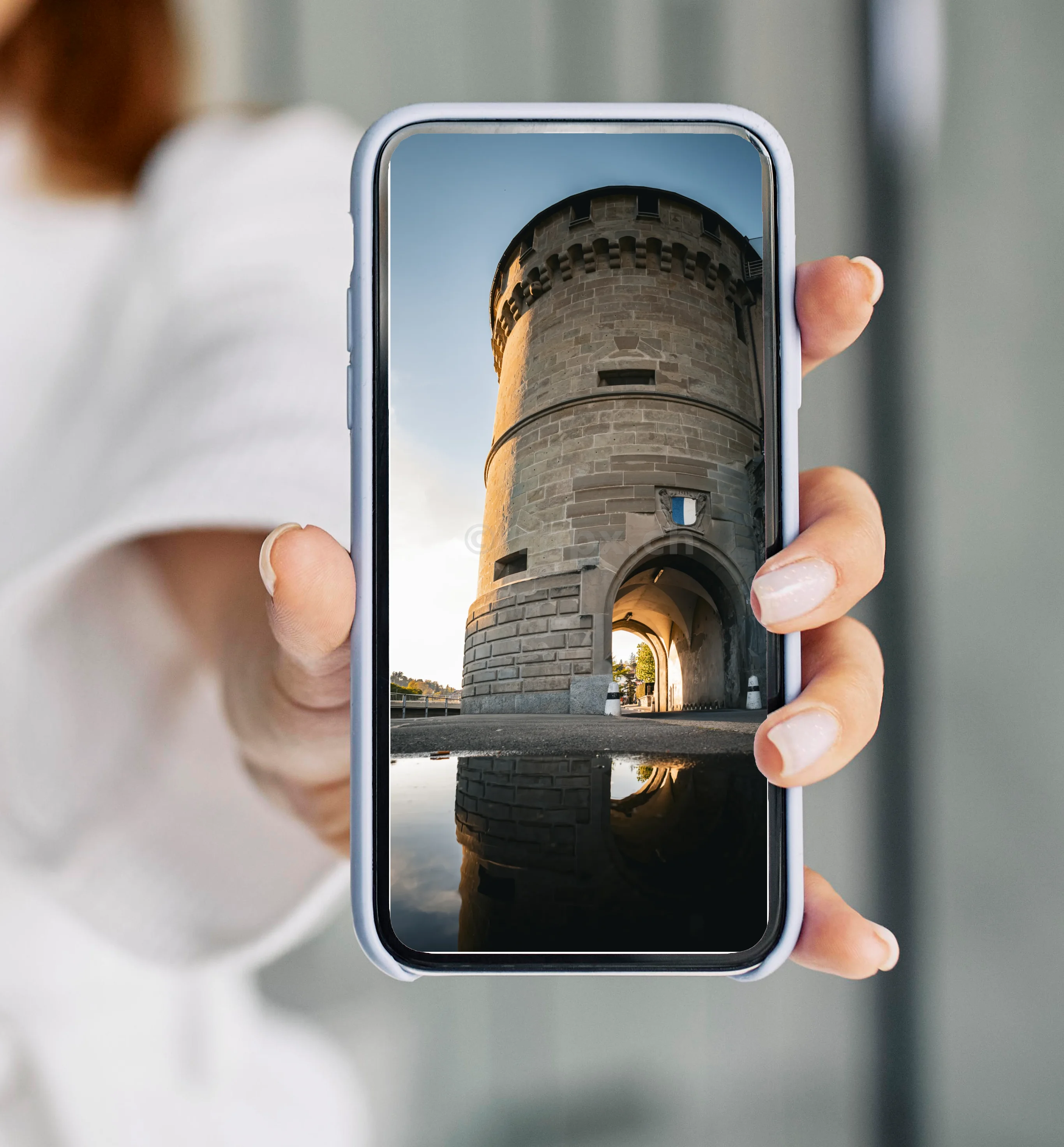 Zytturm und Stadtmauer in Luzern