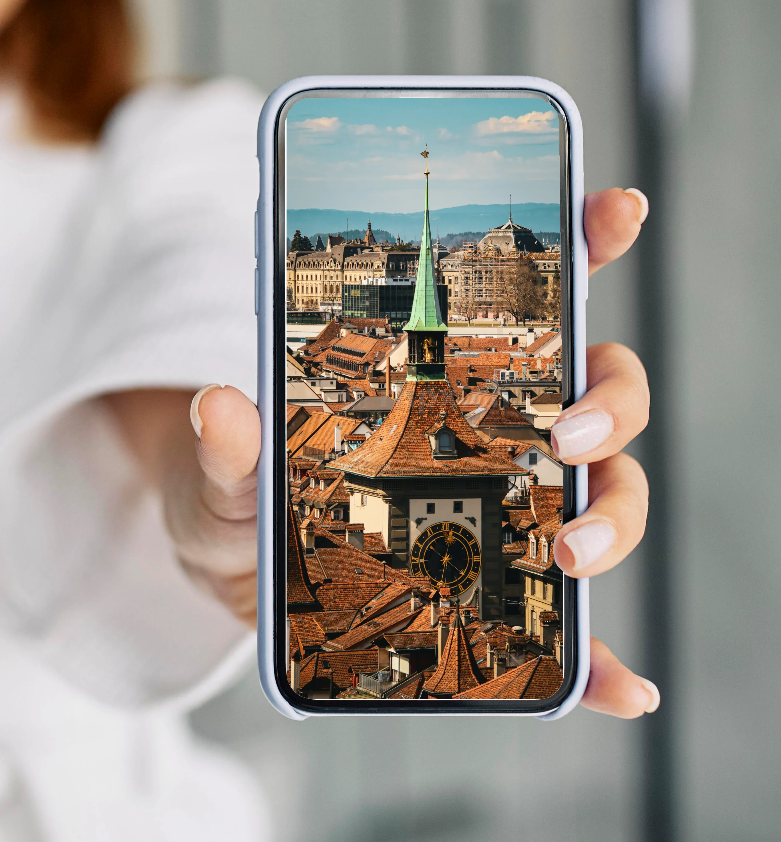 Blick über die Dächer der Berner Altstadt